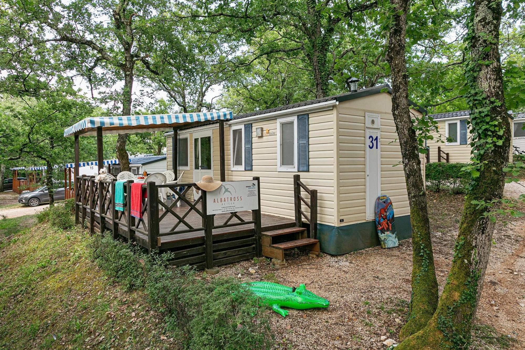 Albatross Mobile Homes On Valamar Camping Lanterna Tar-Vabriga Exterior foto
